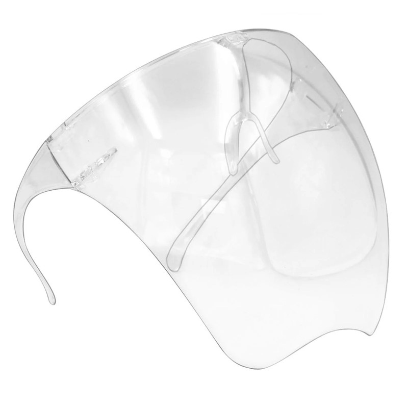 Shield Glasses Clear Anti-Fog Safety Lenses